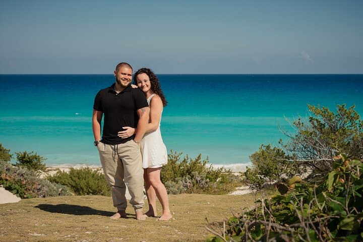 Couples Romantic Photo Session at the Cancun Sign and Beaches photo 4
