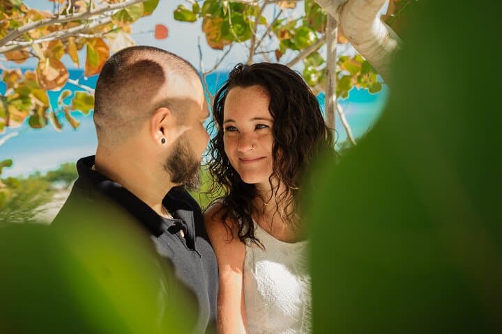 Couples Romantic Photo Session at the Cancun Sign and Beaches photo 5