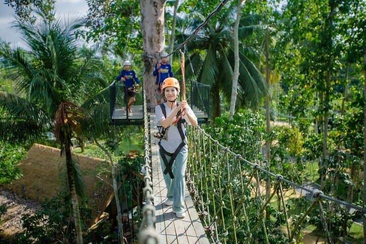 Koh Samui Jungle Zipline: 16-Platform Treetop Adventure and Abseil photo 4