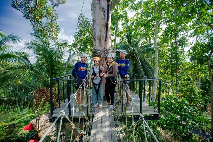 Koh Samui Jungle Zipline: 16-Platform Treetop Adventure and Abseil photo 5