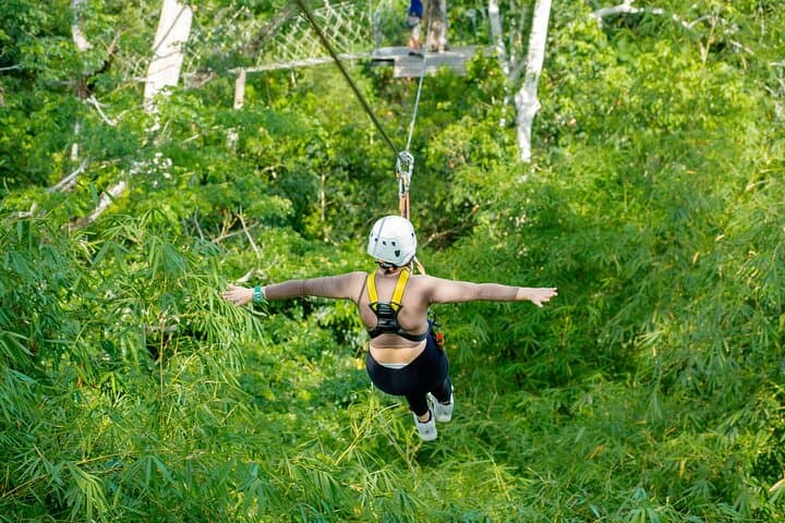 Koh Samui Jungle Zipline: 16-Platform Treetop Adventure and Abseil