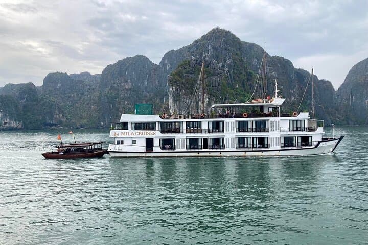 Overnight Ha Long Bay Mila Cruise: 2-Day All-Inclusive Adventure from Hanoi