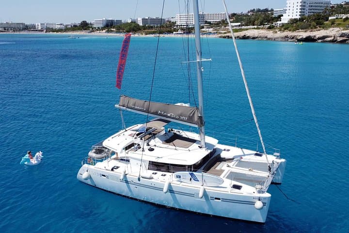 Ayia Napa Private Catamaran Cruise to Blue Lagoon — Full-Day Luxury Sail photo 1