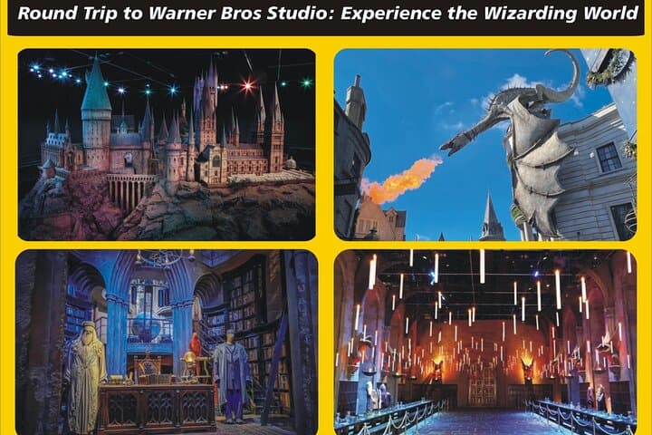 Warner Bros Studio Tour London — Round-Trip Making of Harry Potter Experience