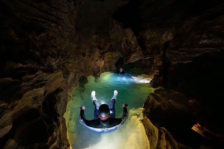 Okohua Glowworm Cave Adventure: Private Waitomo Black‑Water Rafting & Cave Tubing photo 1