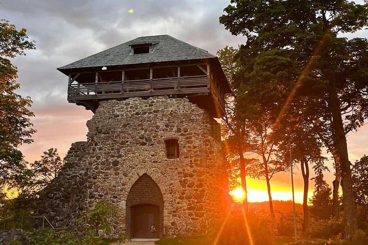 Sigulda & Ligatne Day Tour: Castles, Gutman's Cave & Candlelight Wine Tasting photo 6