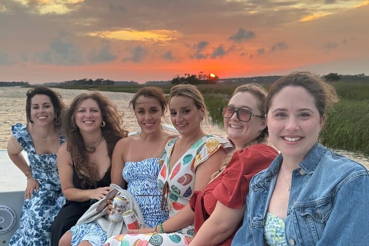 Sunset Dolphin Cruise to Morris Island Lighthouse — Charleston Lowcountry Boat Tour photo 6