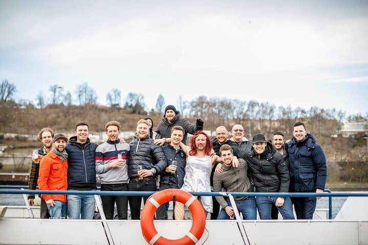 Private Vltava River Party Cruise with Unlimited Drinks and Charles Bridge Views photo 3