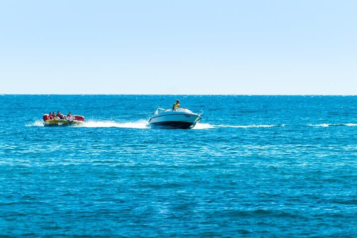 Crazy Sofa Ride in St. George's Bay: 10-Minute High-Speed Inflatable Boat Adventure photo 5