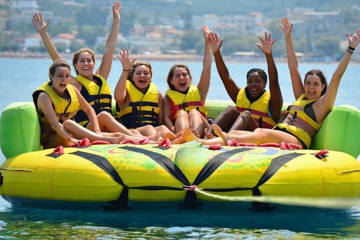 Crazy Sofa Ride in St. George's Bay: 10-Minute High-Speed Inflatable Boat Adventure photo 4
