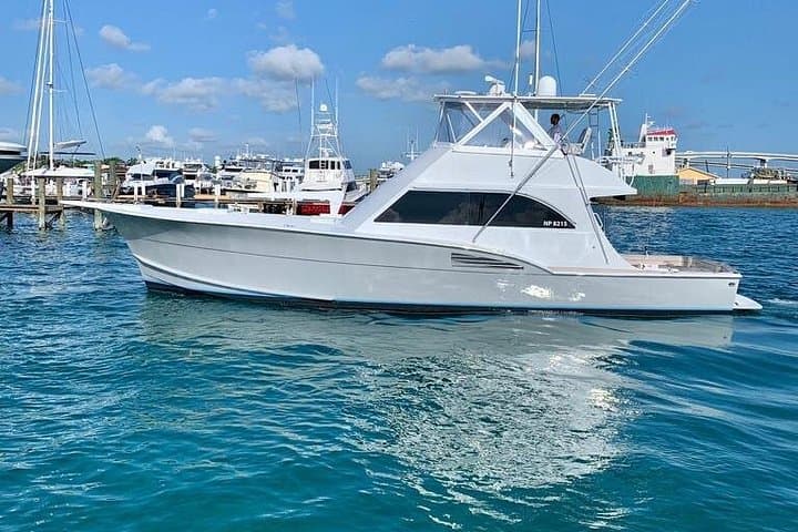 Private 53ft Dream Works Charter in Nassau — Deep-Sea Fishing, Snorkeling & Beaching