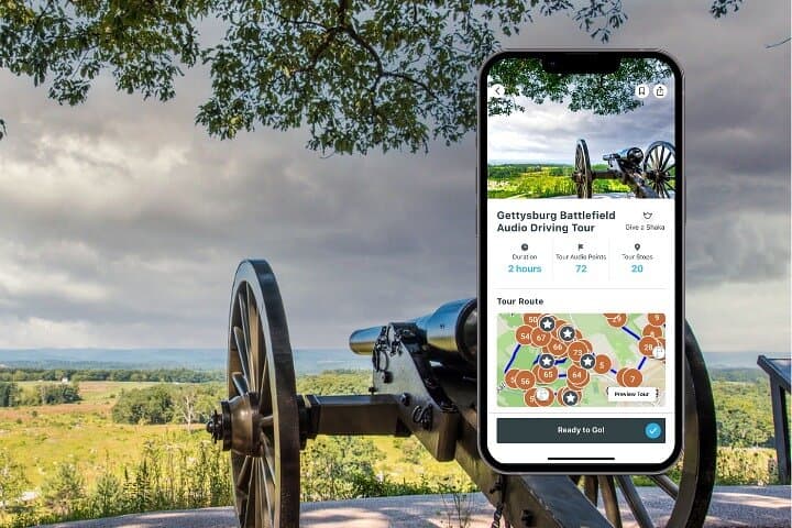Gettysburg Battlefield Self-Guided Audio Driving Tour: Explore the 1863 Battle by Car