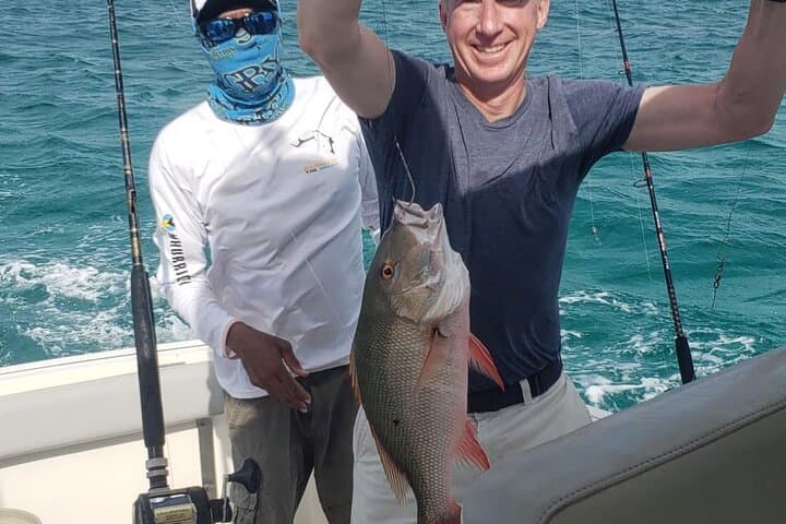 Half-Day Private Charter in Nassau: 34ft Day Dream Fishing & Snorkel Adventure photo 5