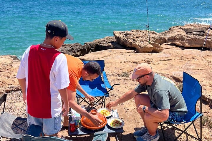 Coastal Fishing with an Authentic Agadir Local: Shoreline Lessons and Moroccan Sea Views photo 6