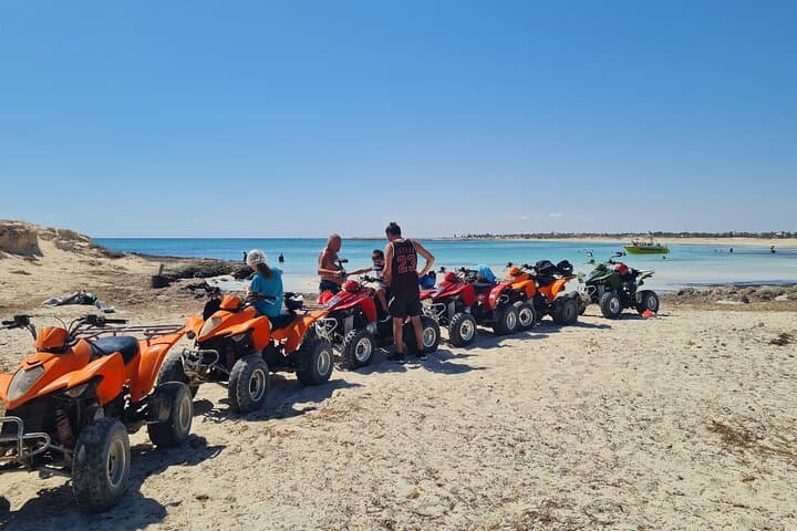 Djerba Quad Adventure: 1.5-Hour Lagoon Ride, Lella Hadria Café & Sunset Views photo 2