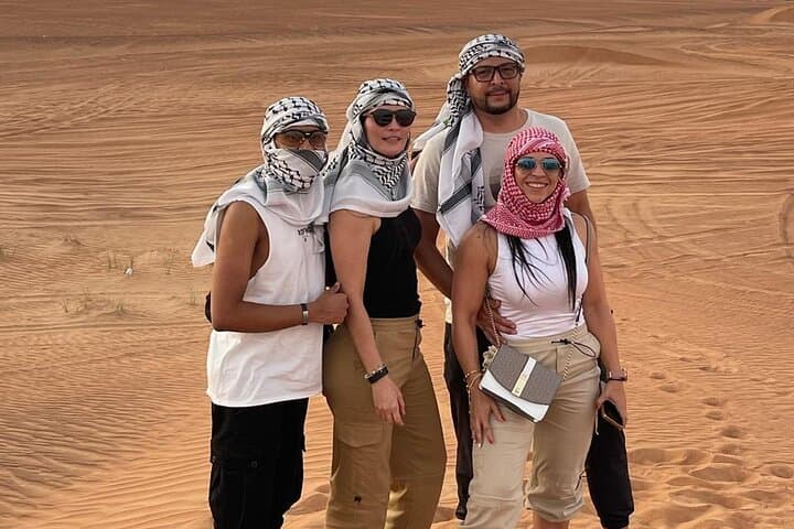 Private Dubai Morning Desert Safari with Dune Bashing in Lahbab Desert photo 5
