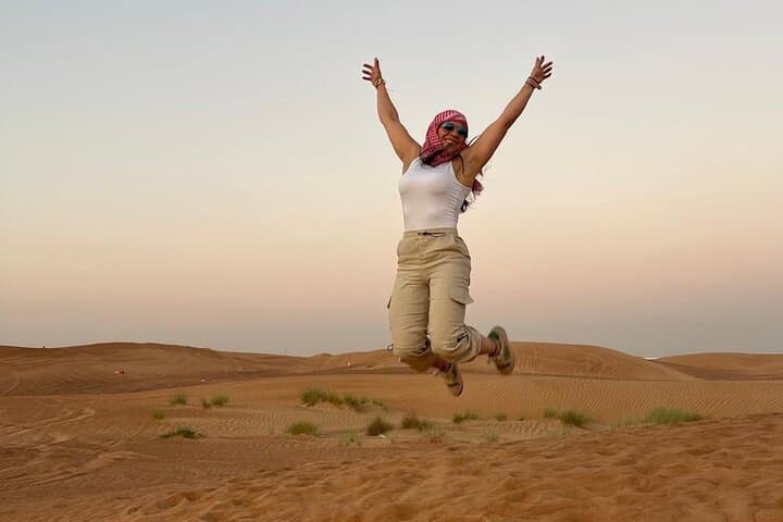 Private Dubai Morning Desert Safari with Dune Bashing in Lahbab Desert photo 6