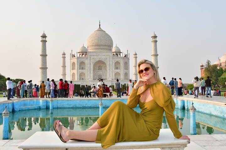 Same-Day Taj Mahal from Bangalore: Fly to Agra and Return in One Day photo 2
