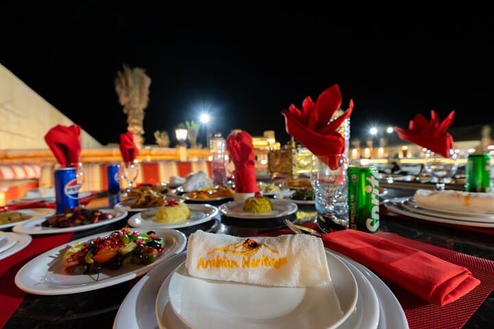 Dubai Desert Safari: Arabian Heritage Luxury Camp Dinner & Live Cultural Shows photo 2
