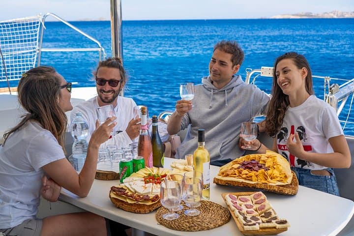 Day Sailing to Tavolara and Molara — Catamaran Dolphin Watching from Olbia photo 2