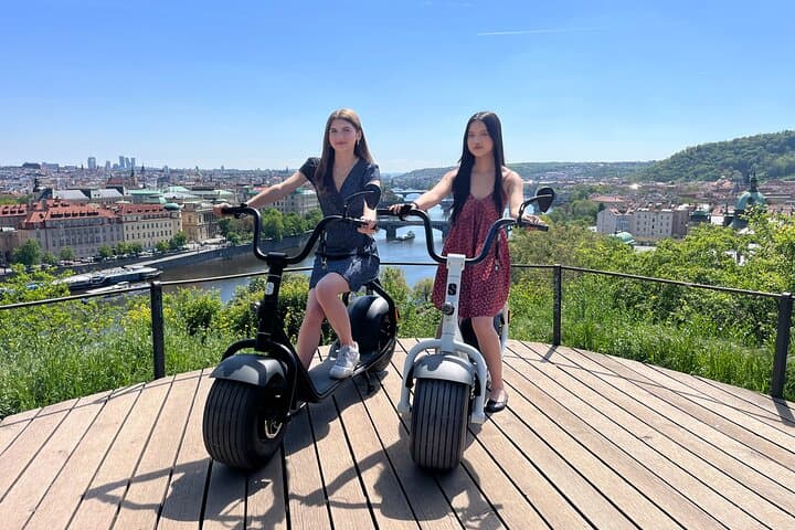 Prague Electric Scooter Tour — Fat‑Tire & Regular Guided City Ride