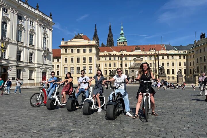 Prague Electric Scooter Tour — Fat‑Tire & Regular Guided City Ride photo 2