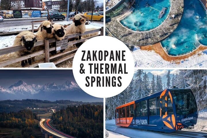 Zakopane Private Day Tour: Gubałówka, Thermal Baths, Oscypek & Tatra Views photo 1