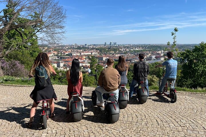 Explore Prague by E-Scooter: Castle Views, Petrin Hill & Charles Bridge in 2 Hours photo 4