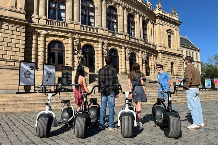 Prague Fat-Tire E‑Scooter Tour — Castle, Petřín & Charles Bridge in 3 Hours photo 6