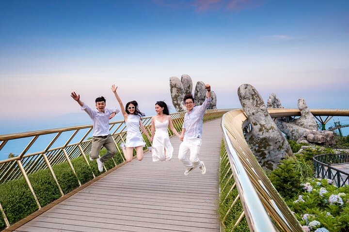 Ba Na Hills & Golden Bridge: Day Trip from Da Nang with Cable Car and Buffet photo 4