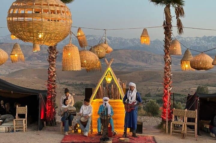 Agafay Desert Sunset: Camel Ride, Quad Tour & Berber Dinner Near Marrakech