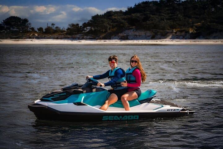 Shell Island Jet Ski Tour: 2-Hour Guided Dolphin & Wildlife Ride from Panama City Beach