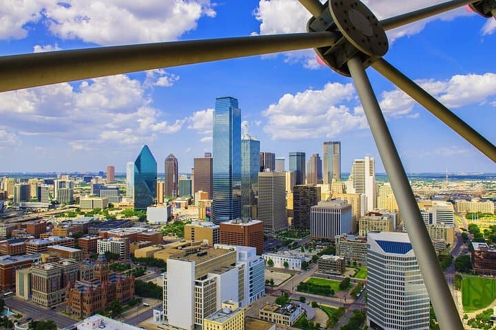 Reunion Tower GeO-Deck Observation Ticket — 470-Foot 360° Views in Dallas