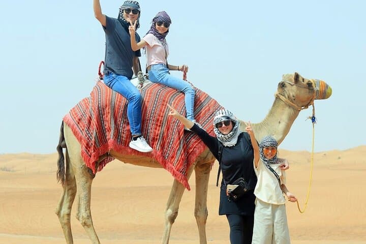 Dubai Evening Desert Safari: Dune Bashing, Camel Rides & BBQ Under the Stars photo 3