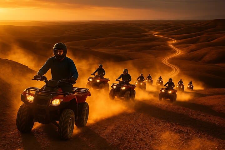Agafay Desert Evening: Quad Biking, Camel Ride & Dinner Under the Stars photo 6