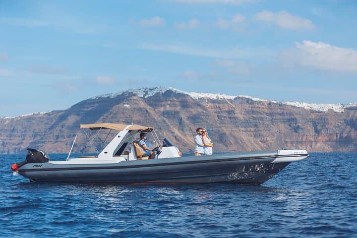 Private Santorini Coastal Cruise: Volcano, Hot Springs & Secluded Beaches photo 5