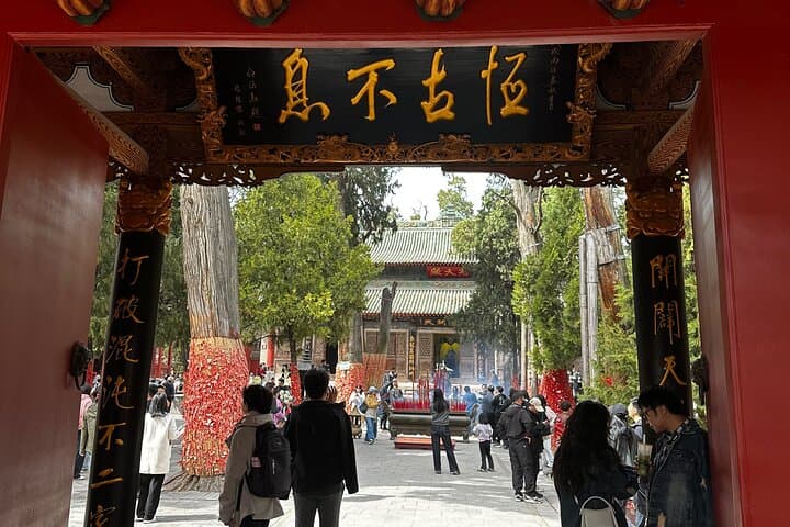 Xi'an to Maiji Grottoes & Fuxi Temple Private Bullet Train Day Trip photo 2