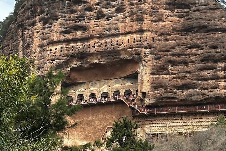 Xi'an to Maiji Grottoes & Fuxi Temple Private Bullet Train Day Trip photo 5