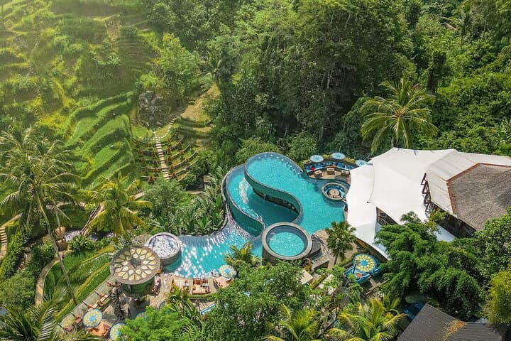 Ubud Infinity Pool Hopping: Private Day Tour to Jungle Pools & Dayclubs