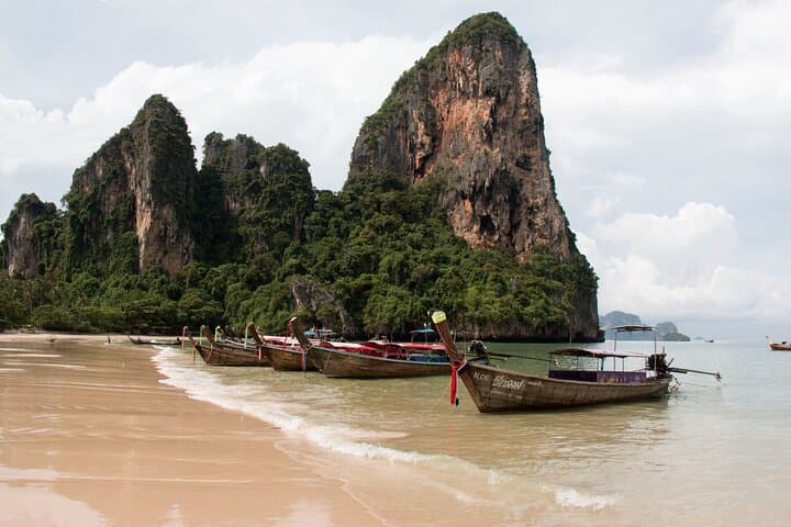 Railay Beach & Caves Half-Day Tour — Explore Jurassic Rebirth Filming Sites from Ao Nang photo 2