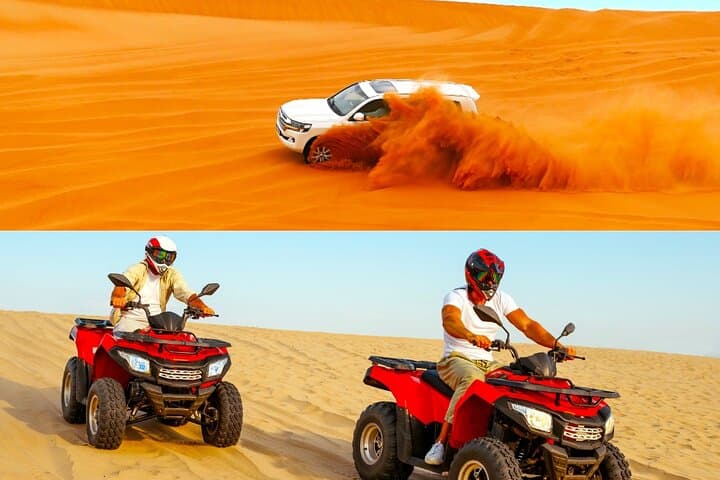 Dubai Desert Safari with BBQ Dinner, Dune Bashing & Evening Camp photo 3