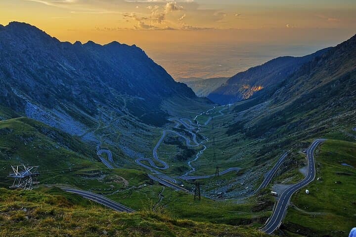Drive the Transfăgărășan and Explore Sibiu: A Full-Day Private Tour from Brașov