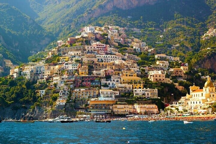 Day Trip to the Amalfi Coast: Positano & Amalfi by Boat and Train from Rome