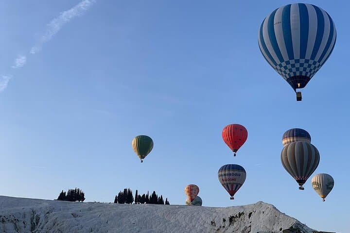 Pamukkale Hot Air Balloon Over Travertines: Sunrise Flight and Hierapolis Exploration photo 3