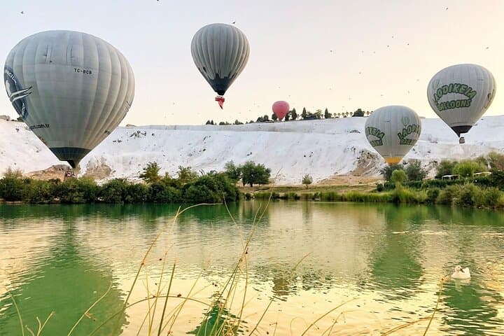 Pamukkale Hot Air Balloon Over Travertines: Sunrise Flight and Hierapolis Exploration photo 4
