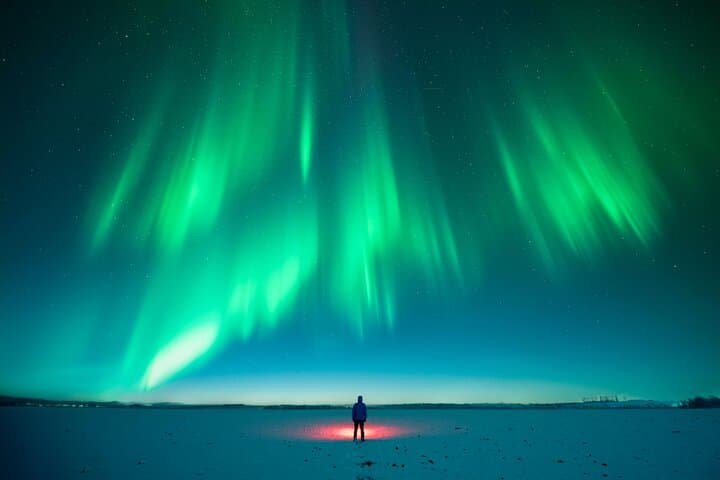 Lapland Snowmobile Safari with Ice Fishing and Northern Lights Hunt photo 6