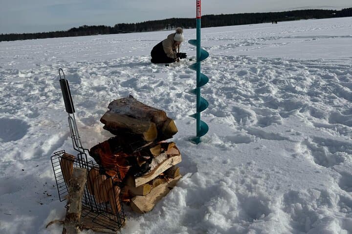 Lapland Snowmobile and Ice Fishing Experience — Rovaniemi Winter Adventure photo 3