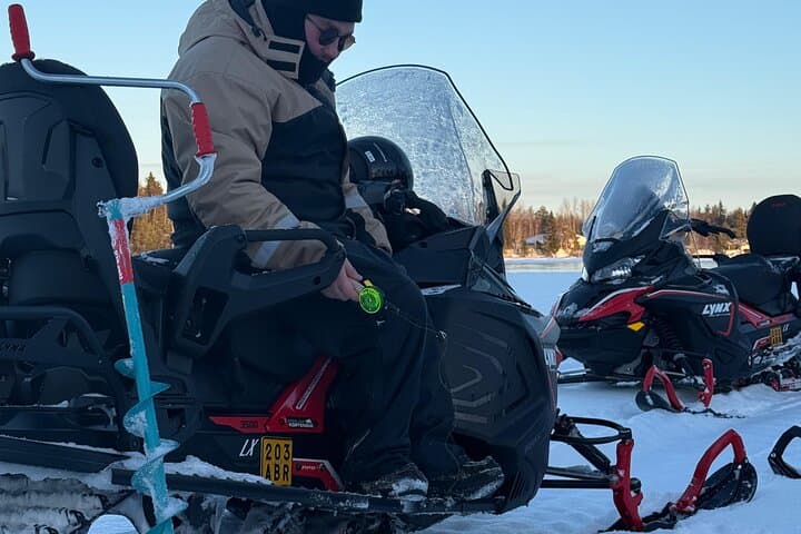 Lapland Snowmobile and Ice Fishing Experience — Rovaniemi Winter Adventure