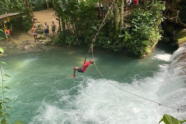 Blue Hole & Bamboo Rafting: Ocho Rios Waterfall Adventure with Lunch photo 2