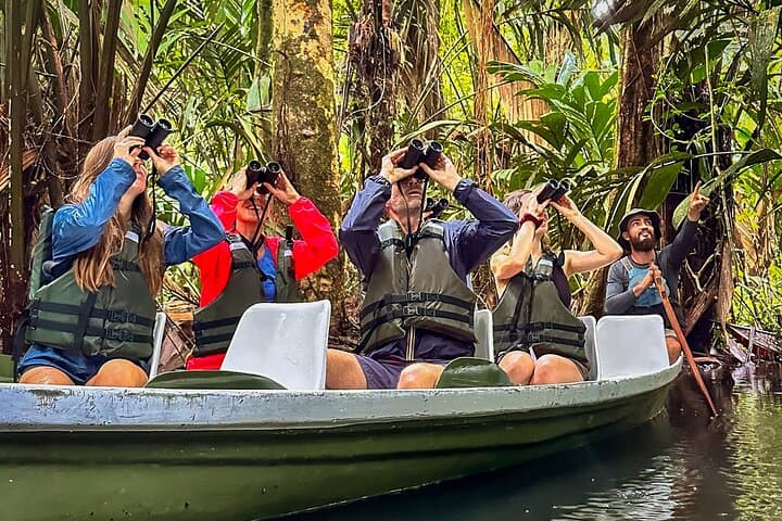 Tortuguero Sunrise Canoe Tour: Coffee, Binoculars & Intimate Wildlife Viewing photo 1